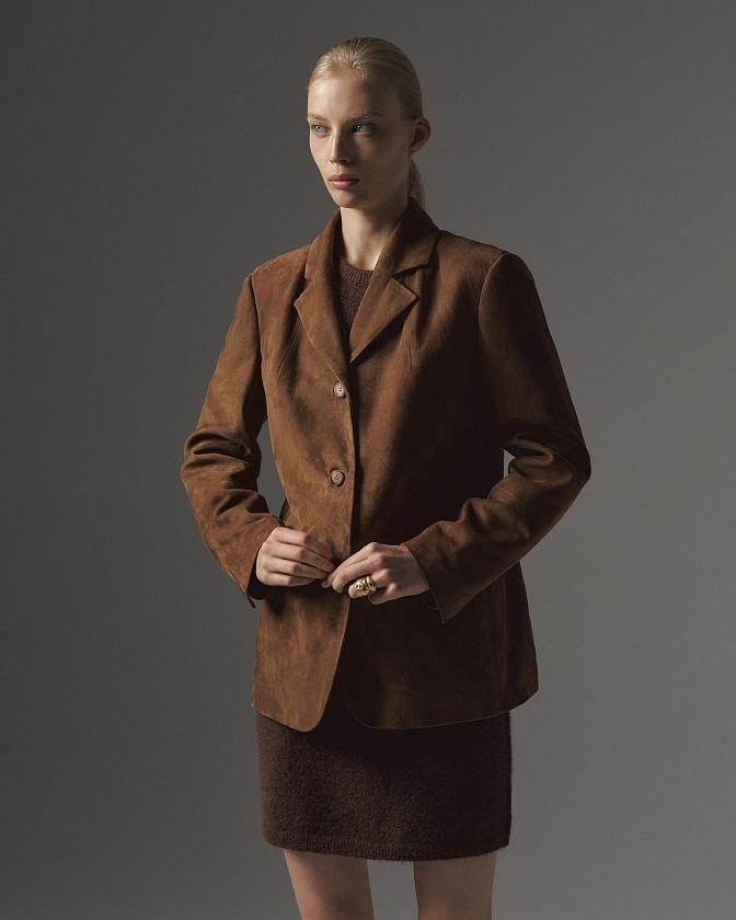 Пиджак Basic Сахара