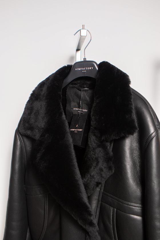 Дубленка Boho Чёрный