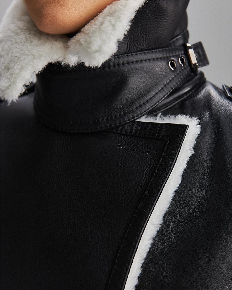 Пальто Winter Afford черная - 4