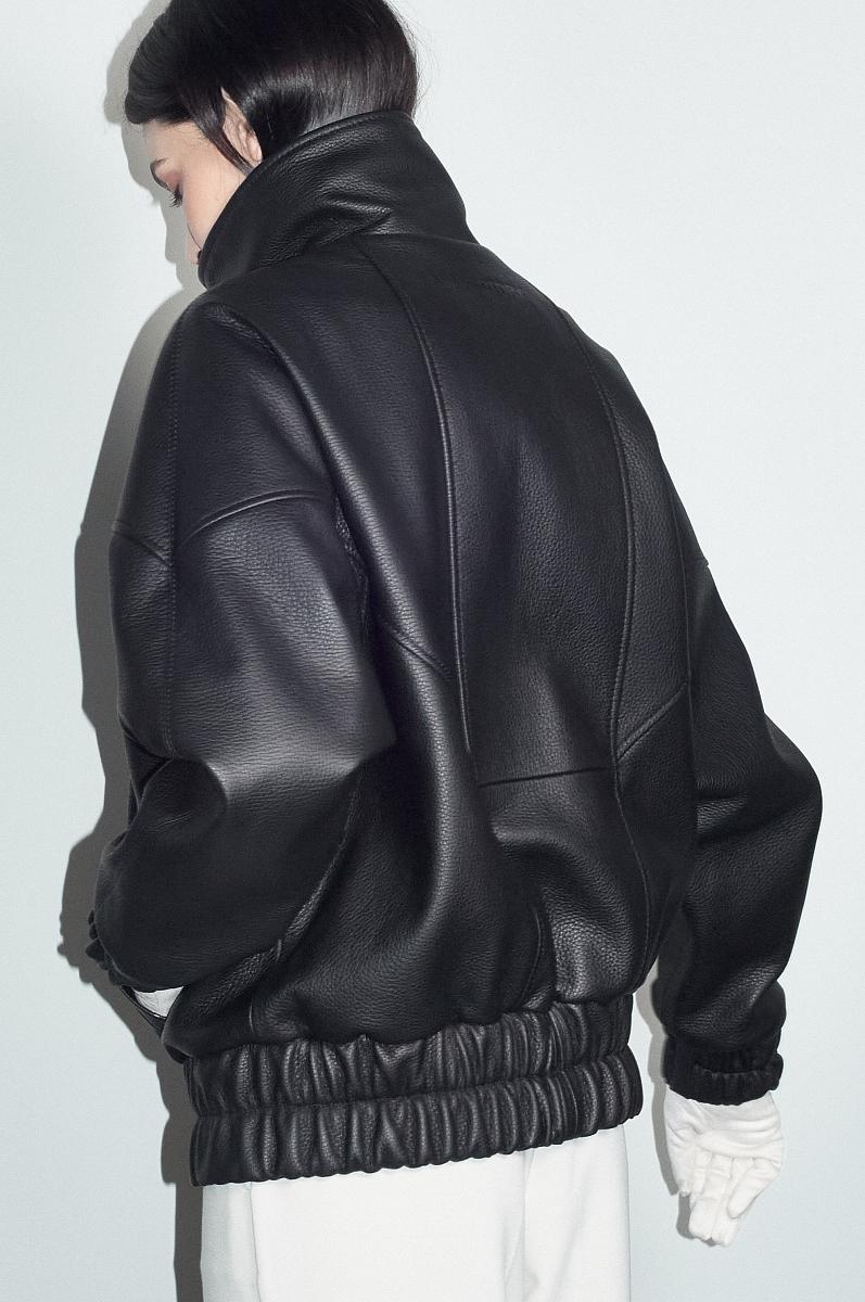 Бомбер New Чёрный - 4