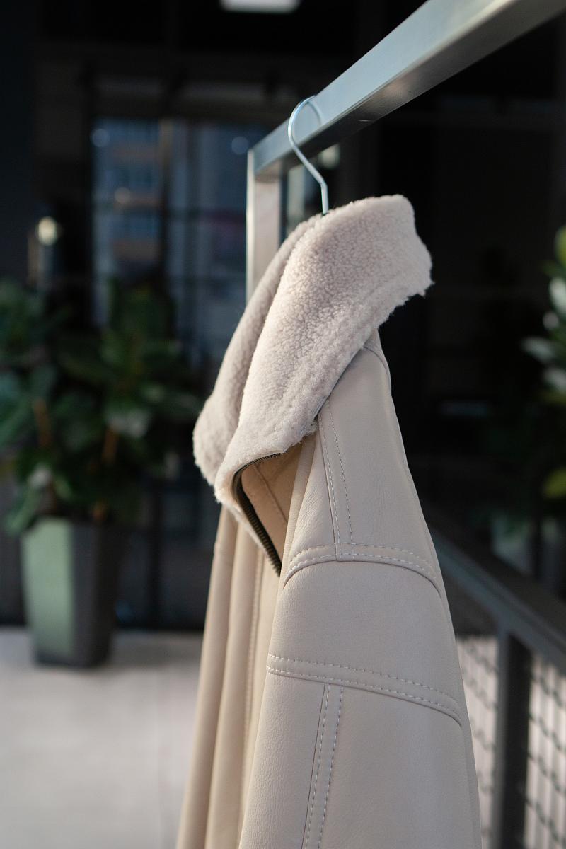 Дубленка Бомбер Ice Cream - 3