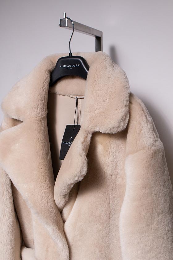 Дубленка двусторонняя Winter Молочный