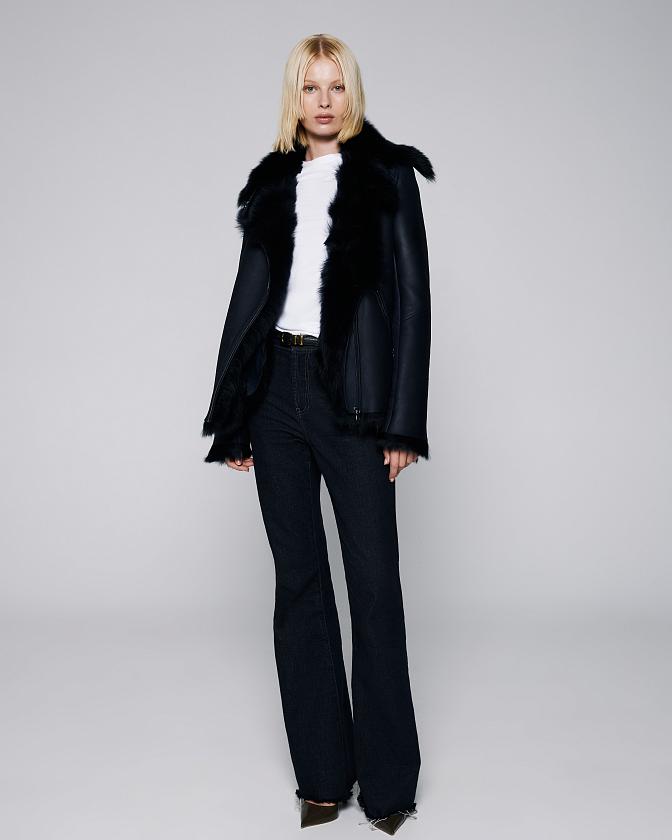 Дубленка Classic Иссиня-чёрный