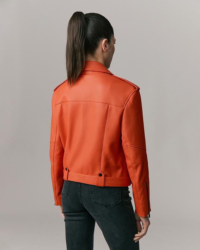 Косуха Mini Oversize Texture Алый