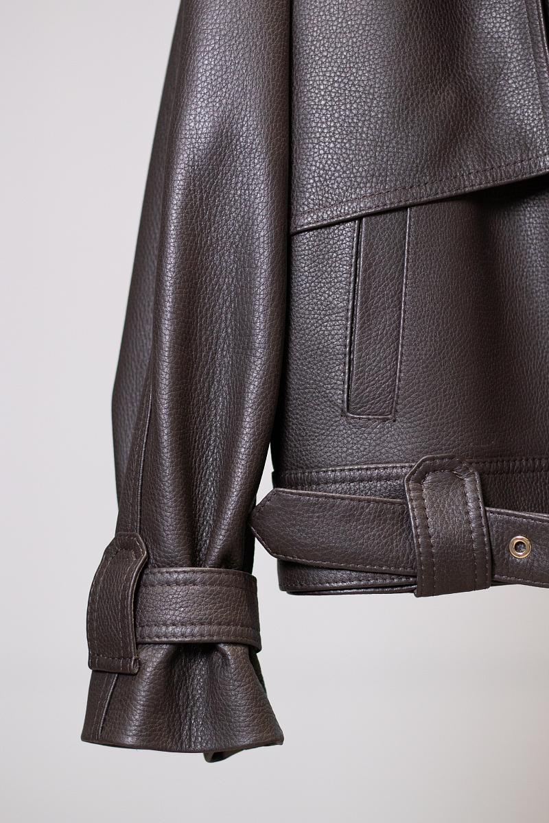 Косуха Oversize Texture Горький Шоколад - 4