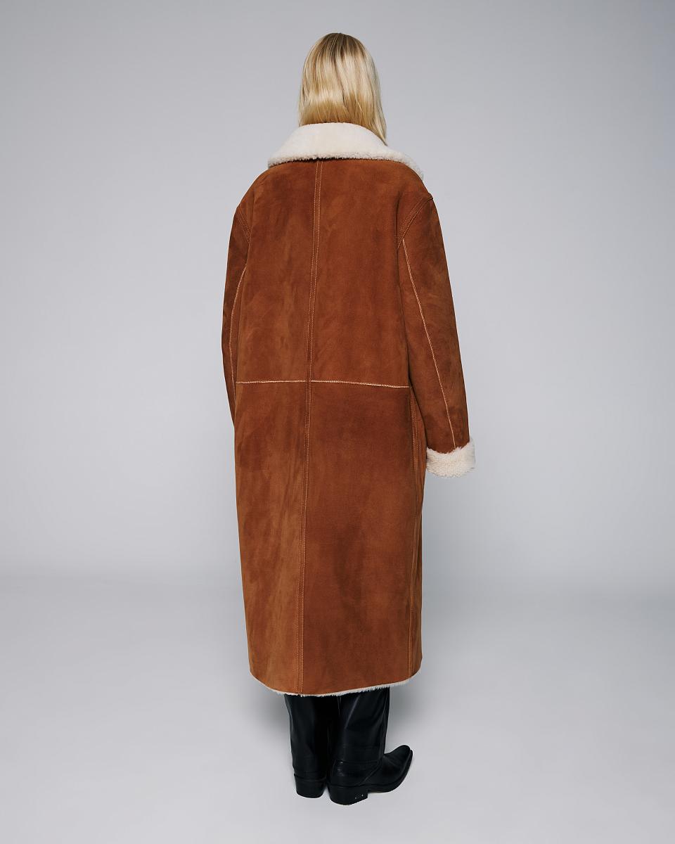 Дубленка двусторонняя Winter Коньяк - 3