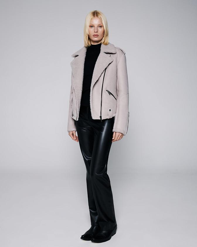 Дубленка Mini Oversize Опал