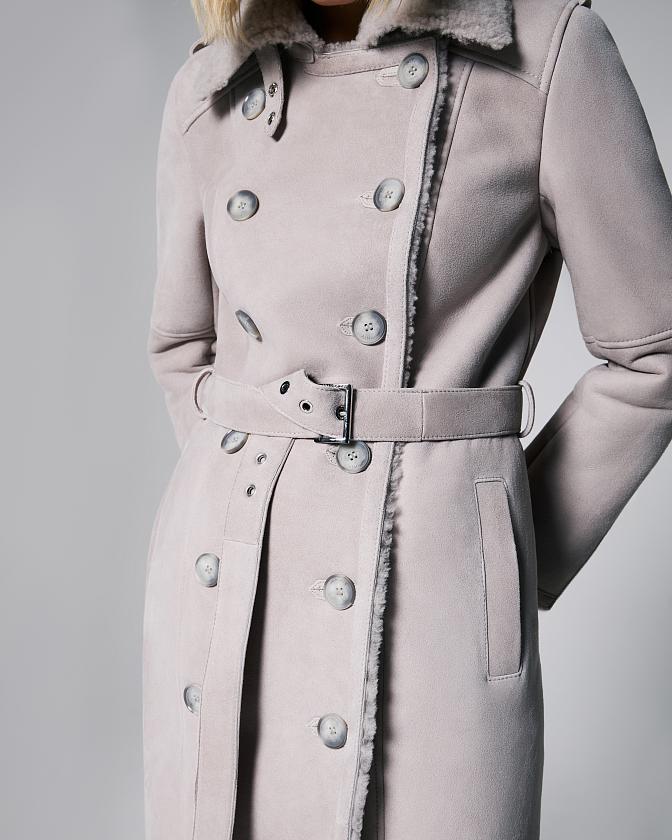 Дубленка-пальто Classic Опал