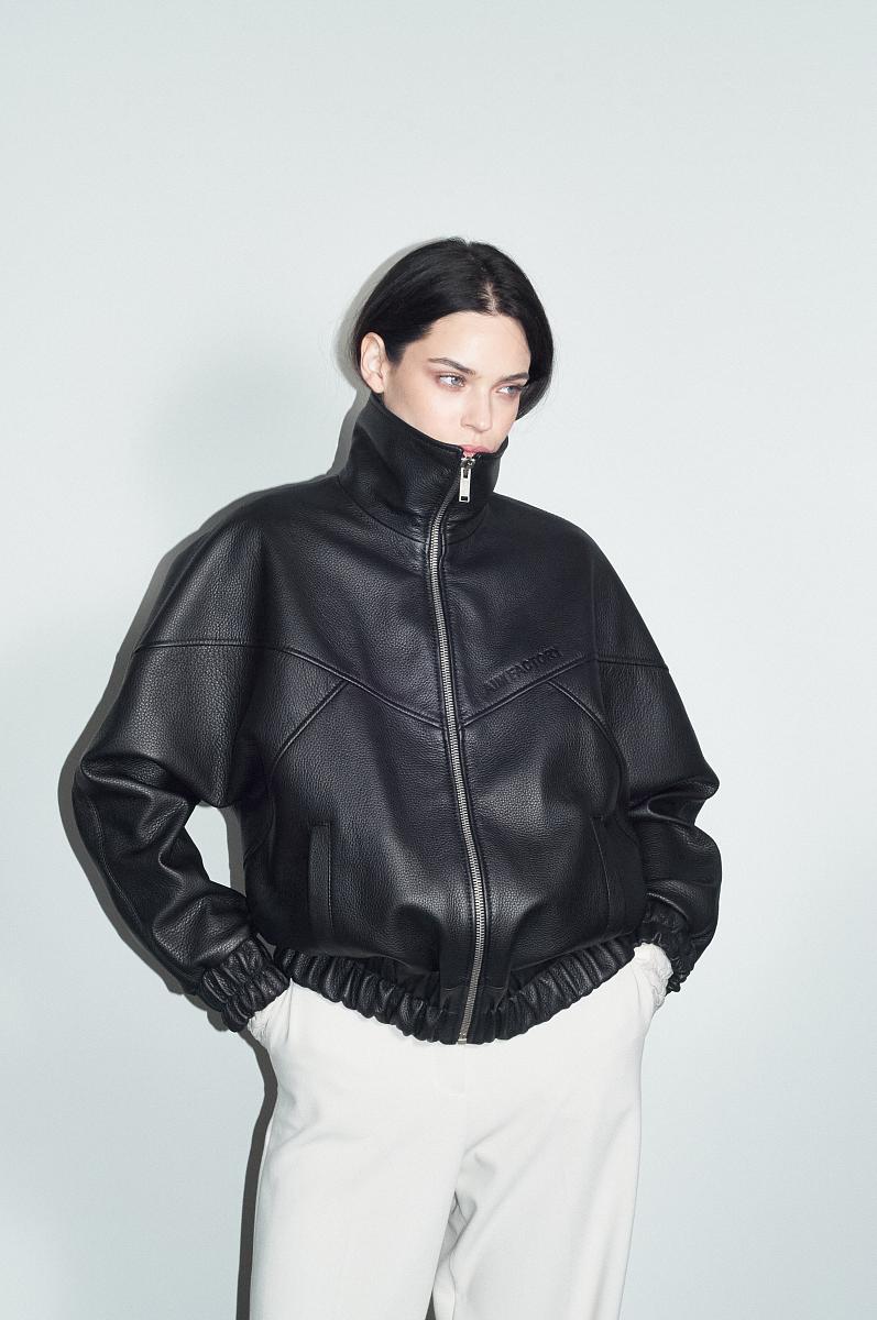 Бомбер New Чёрный - 1