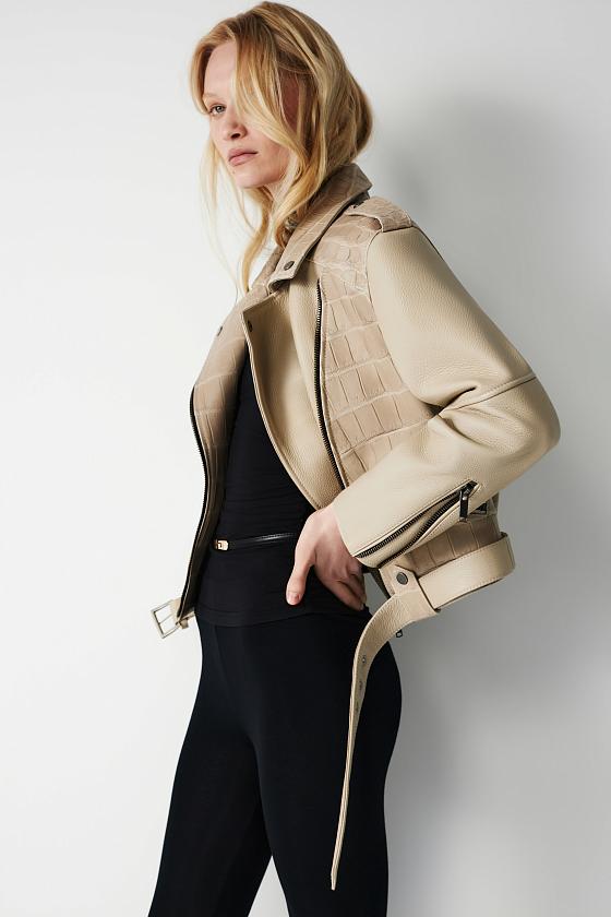 Косуха Mini Oversize Premier Кремовый