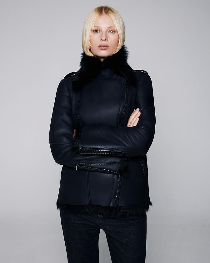 Дубленка Classic Иссиня-чёрный