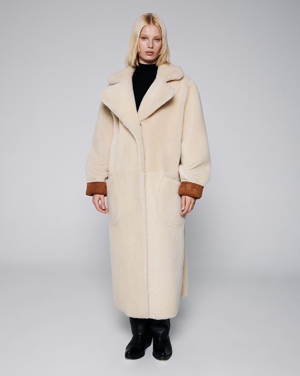 Дубленка двусторонняя Winter Коньяк - 1