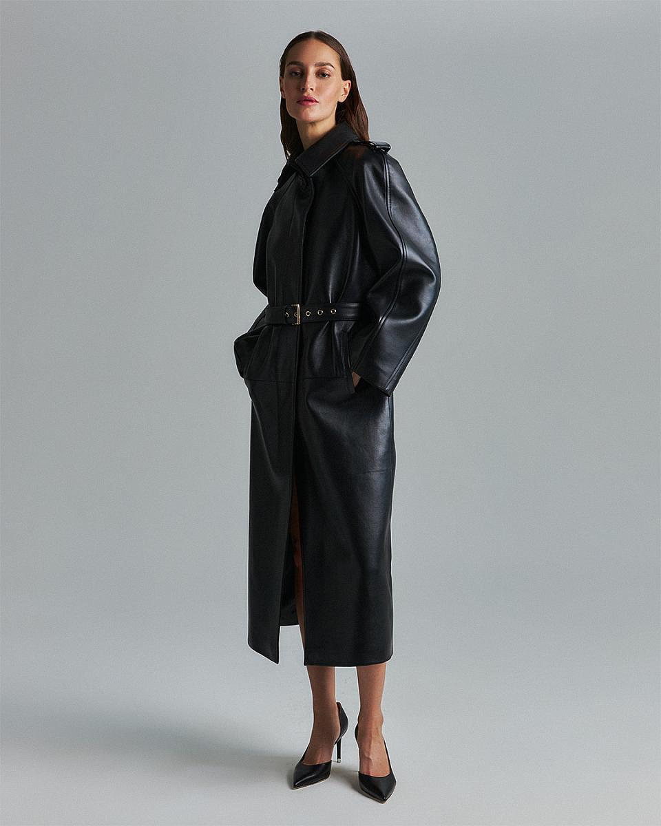 Пальто Sylvia 2 Oversize Чёрный - 3