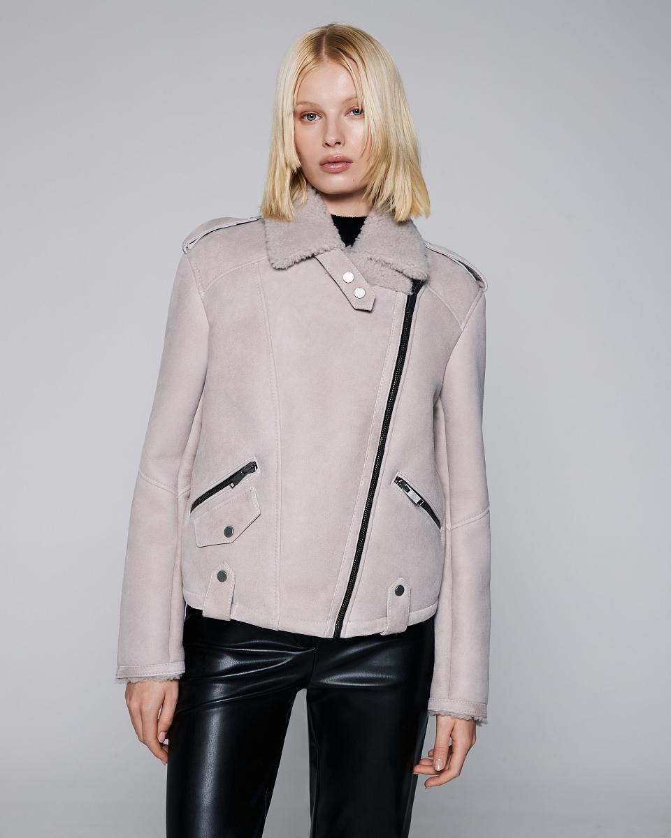 Дубленка Mini Oversize Опал - 4