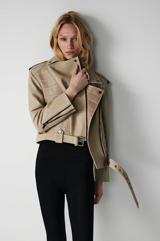 Косуха Mini Oversize Premier Кремовый