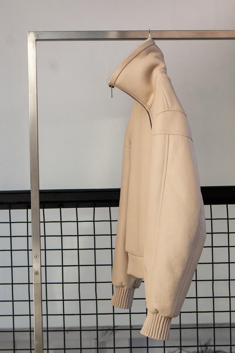 Дубленка Бомбер Ice Cream - 1