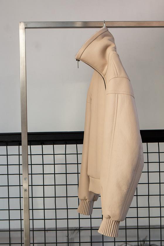 Дубленка Бомбер Ice Cream