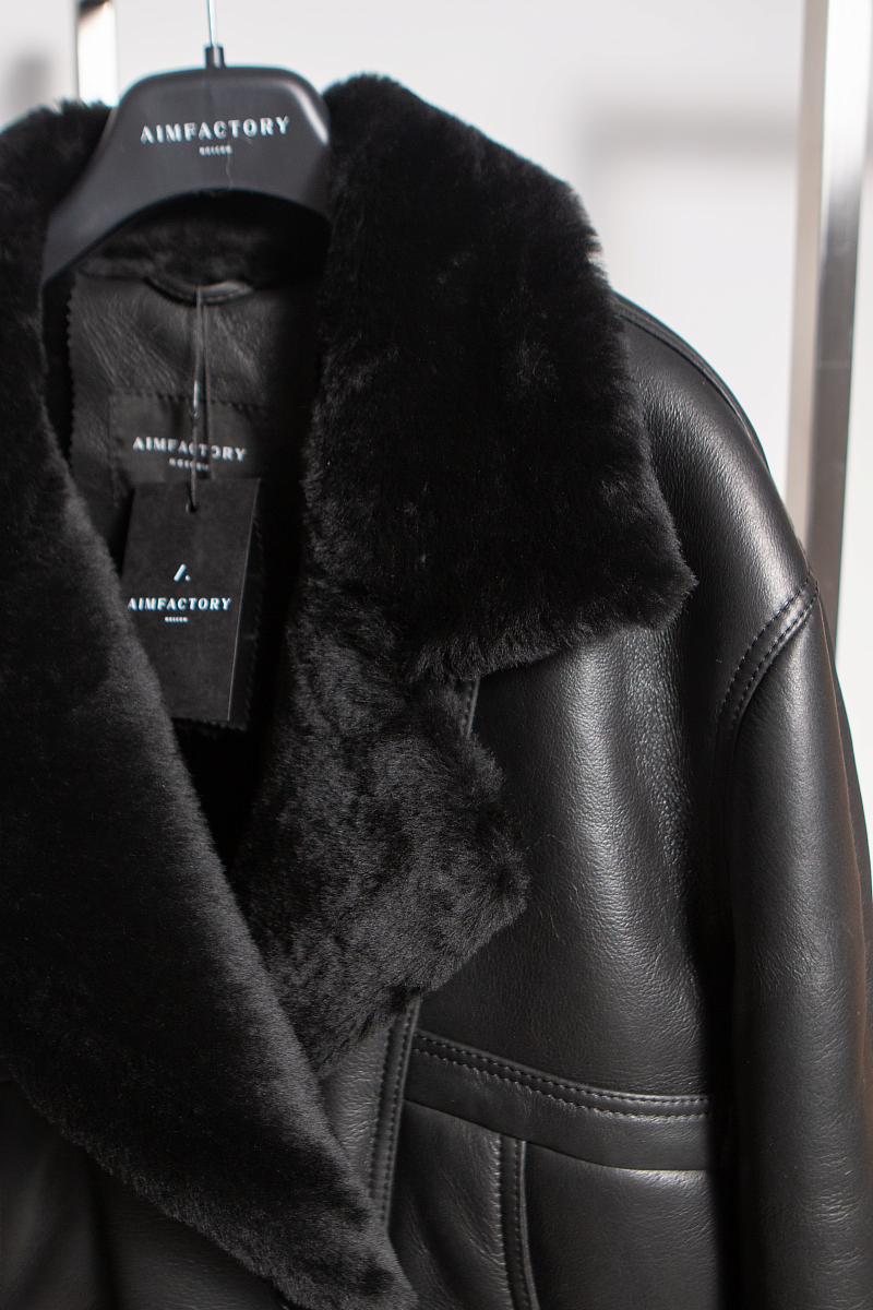 Дубленка Boho Чёрный - 1