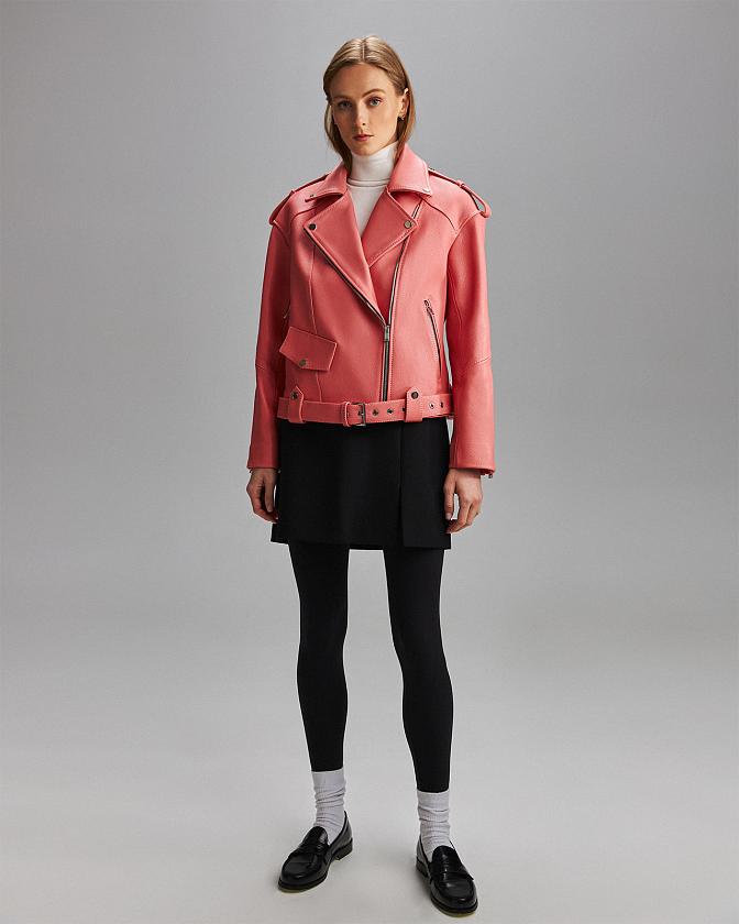 Косуха Oversized Texture Bubble Gum
