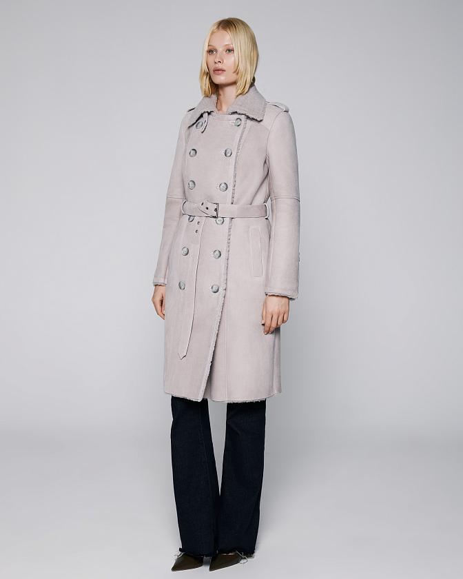 Дубленка-пальто Classic Опал