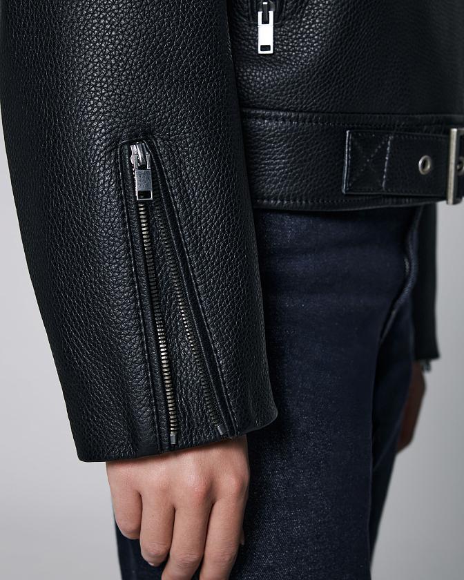 Косуха Oversize Texture Чёрный