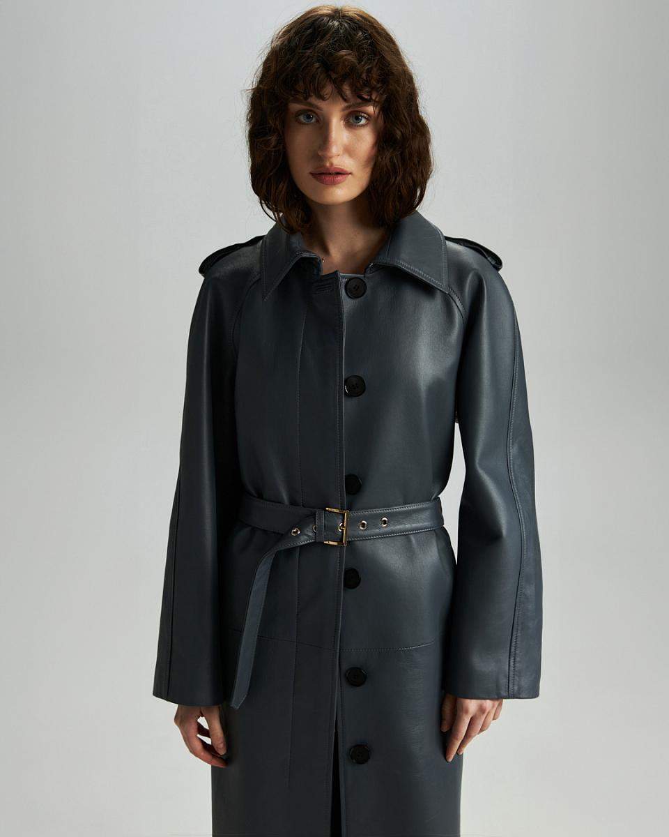Пальто Sylvia 2 Oversize Серый - 4