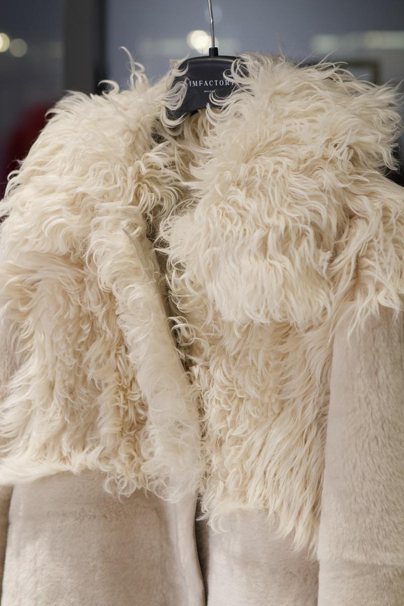 Шуба односторонняя Oversize Пломбир - 7