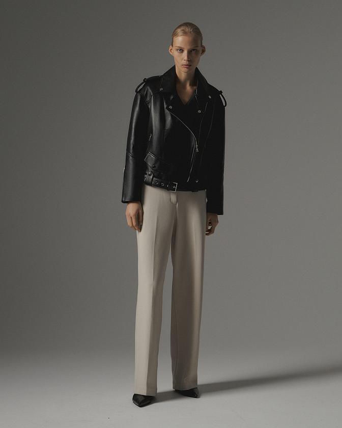 Косуха Oversized Чёрный