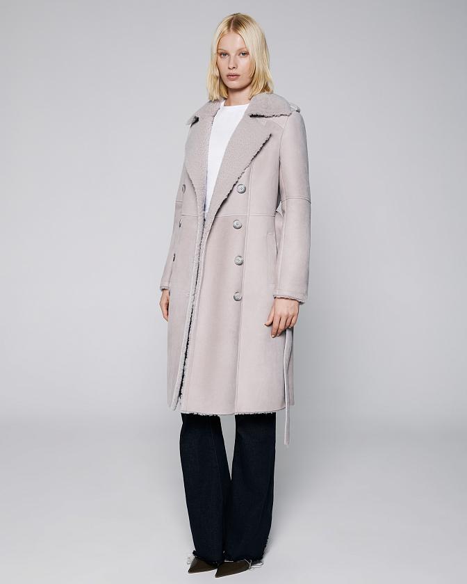 Дубленка-пальто Classic Опал