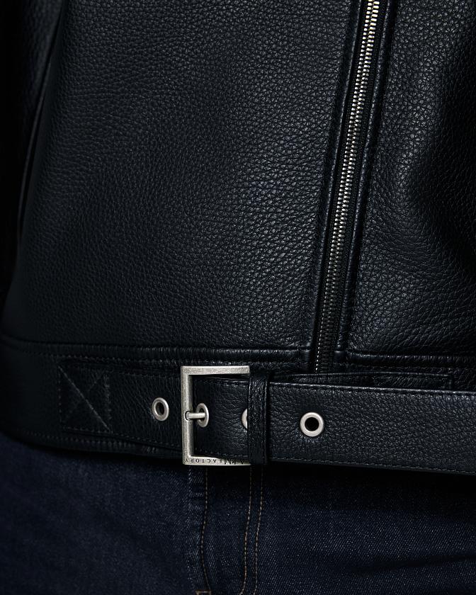 Косуха Oversize Texture Чёрный