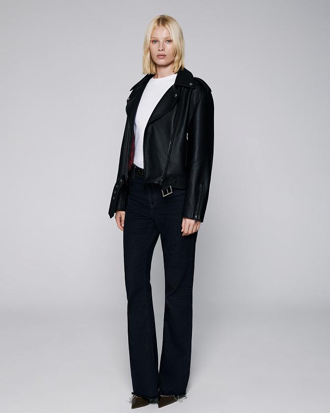 Косуха Oversize Texture Чёрный