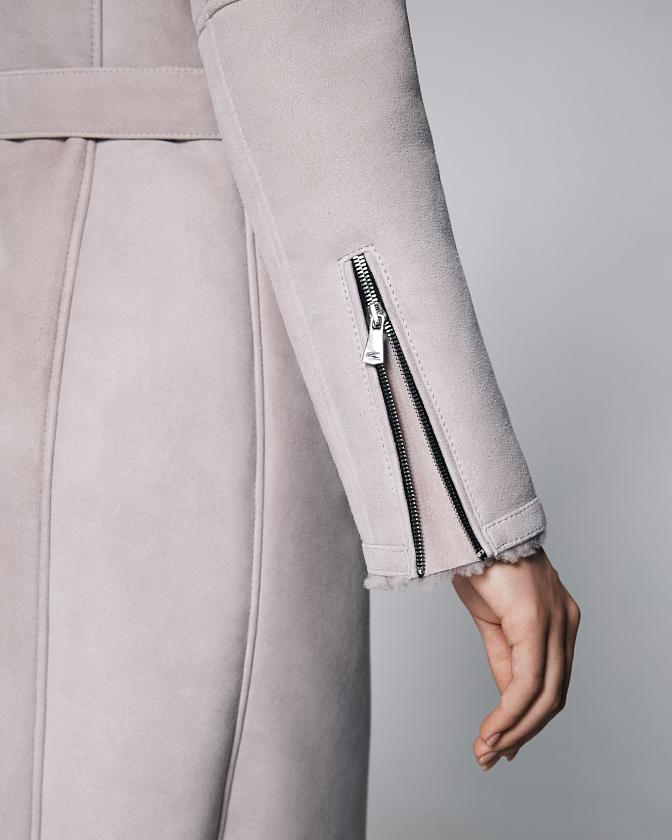 Дубленка-пальто Classic Опал