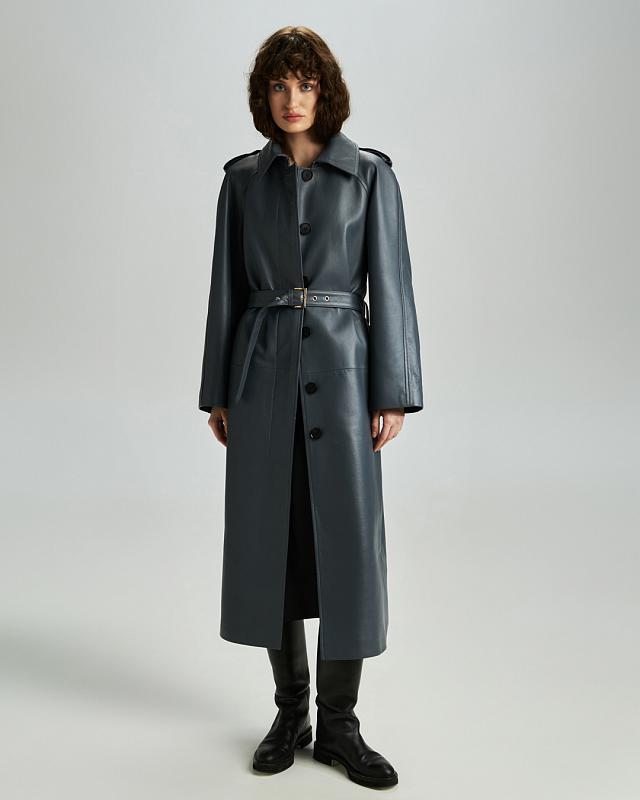 Пальто Sylvia 2 Oversize Серый